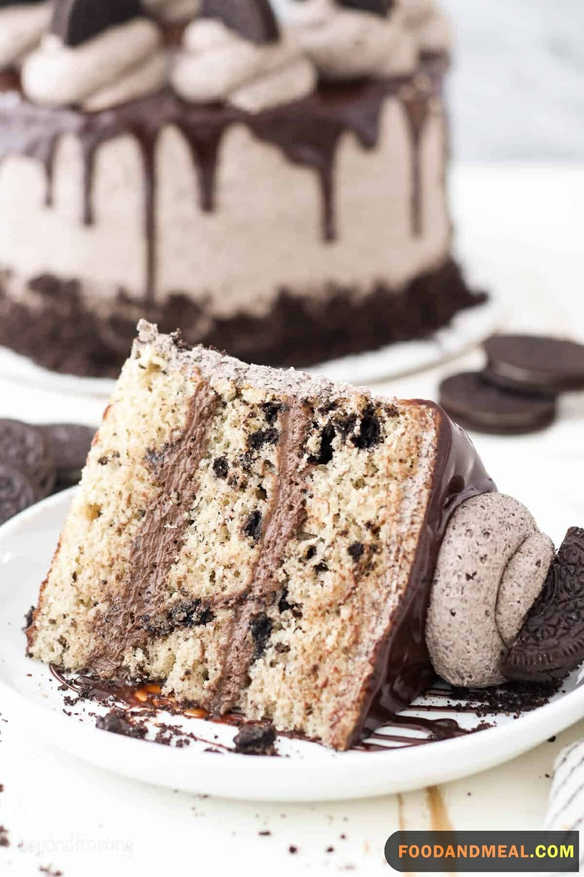 Vanilla Oreo Cake