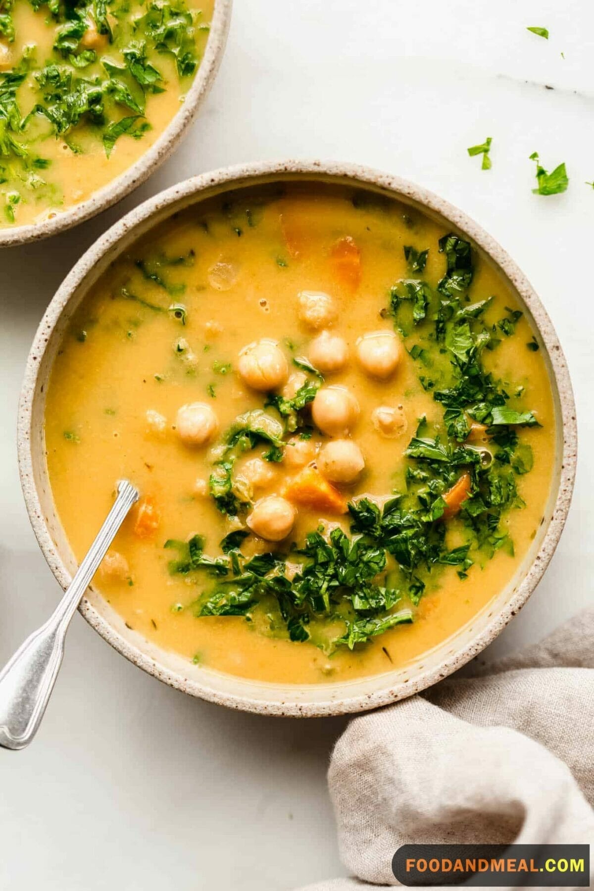 Zucchini Chickpea Soup