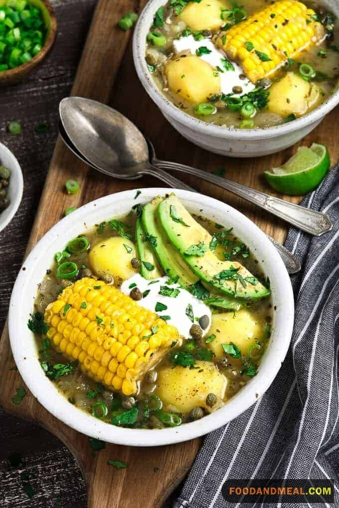 Potato and Cilantro Soup