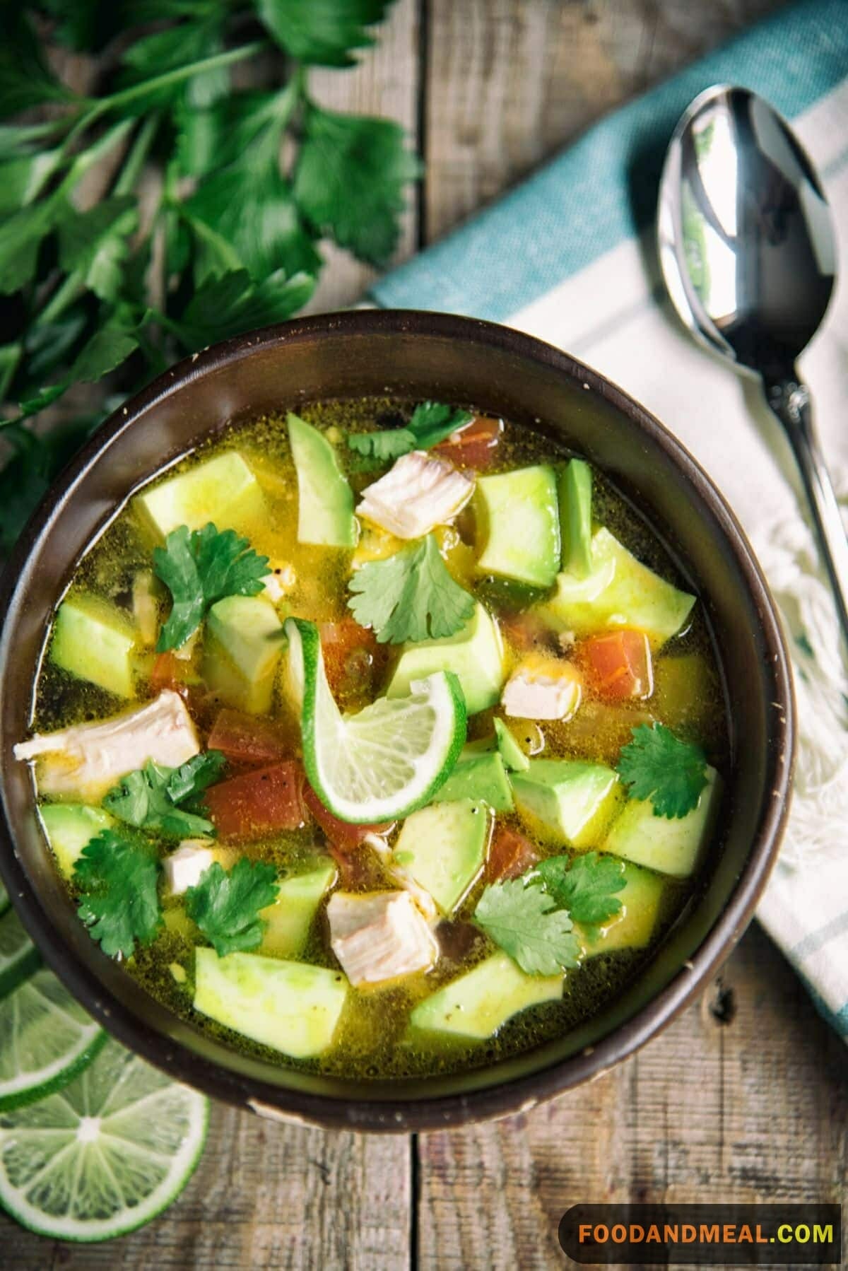 Potato And Cilantro Soup