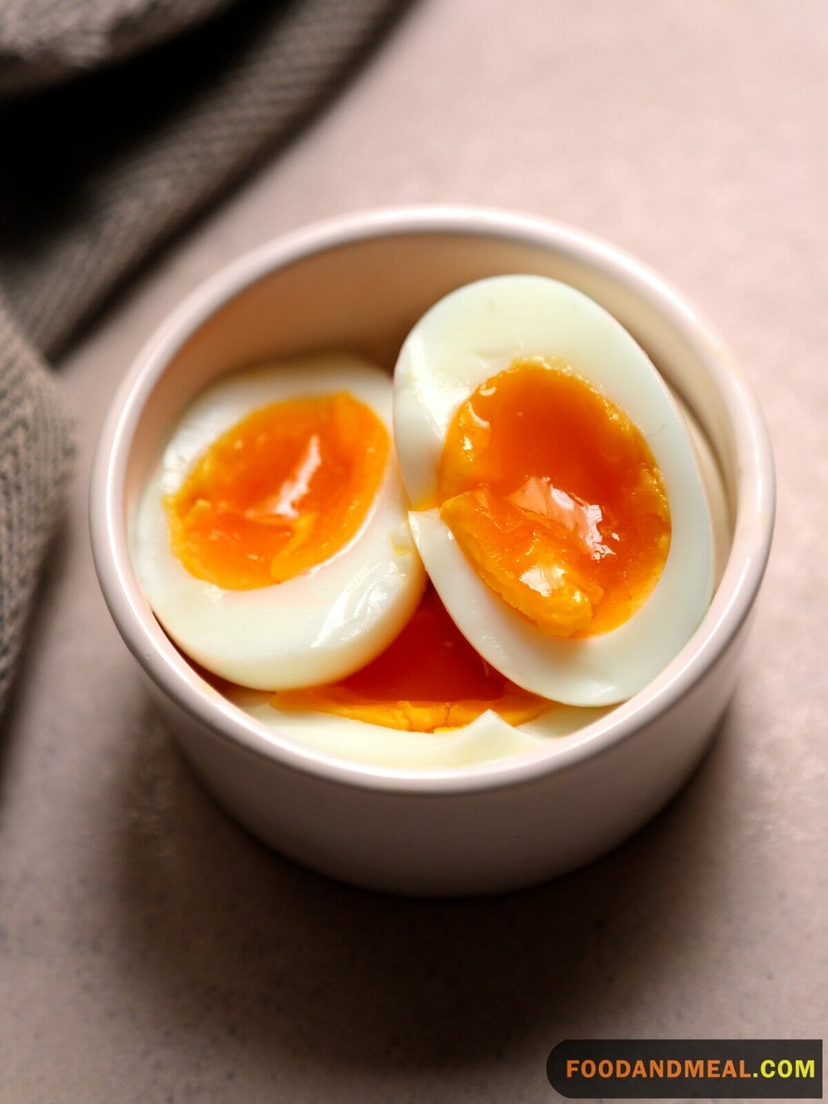 soft-boiled eggs