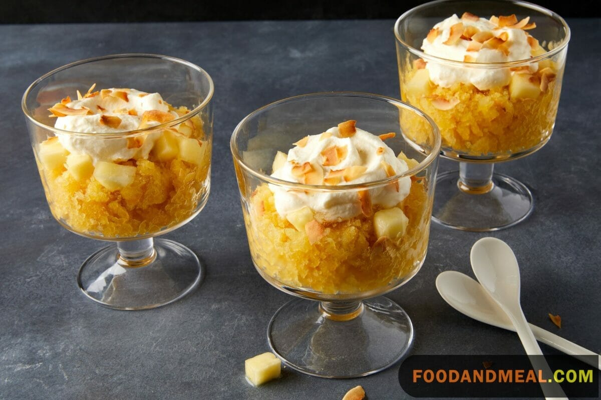 Pineapple Granita