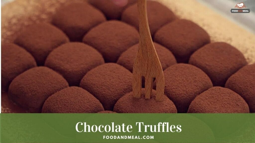 Decadent Chocolate Truffles: A Sweet Symphony For Your Taste Buds 1