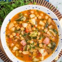 Delight Your Taste Buds With Zucchini Chickpea Soup 1