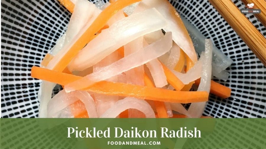 How to make Takuan - Japanese Pickled Daikon Radish