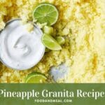 Secret Recipe To Make Pineapple Granita - 5 Steps