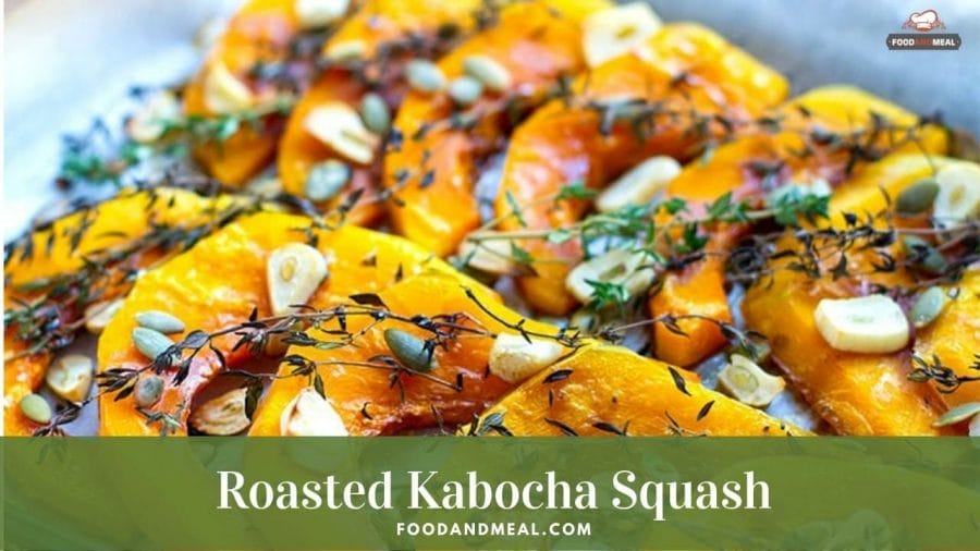 Basic way to make Japanese Roasted Kabocha Squash