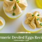How To Make Turmeric Deviled Eggs -Tasty Appetizer Recipe
