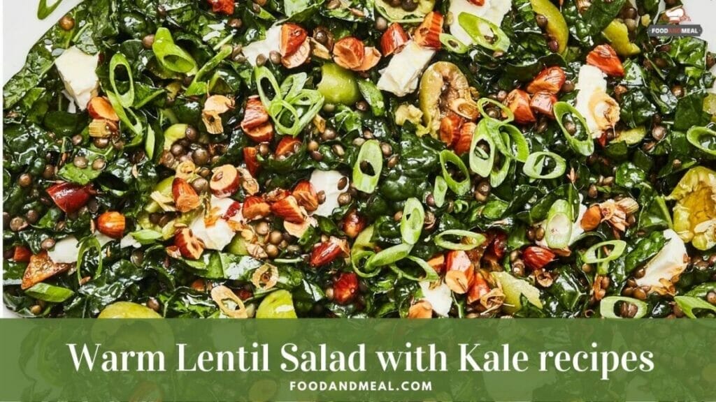 How To Make Warm Lentil Salad With Kale - 8 Steps