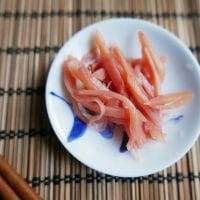 Red Pickled Ginger