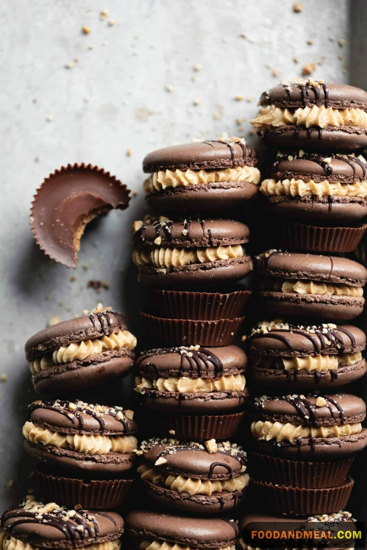 Chocolate Macaron