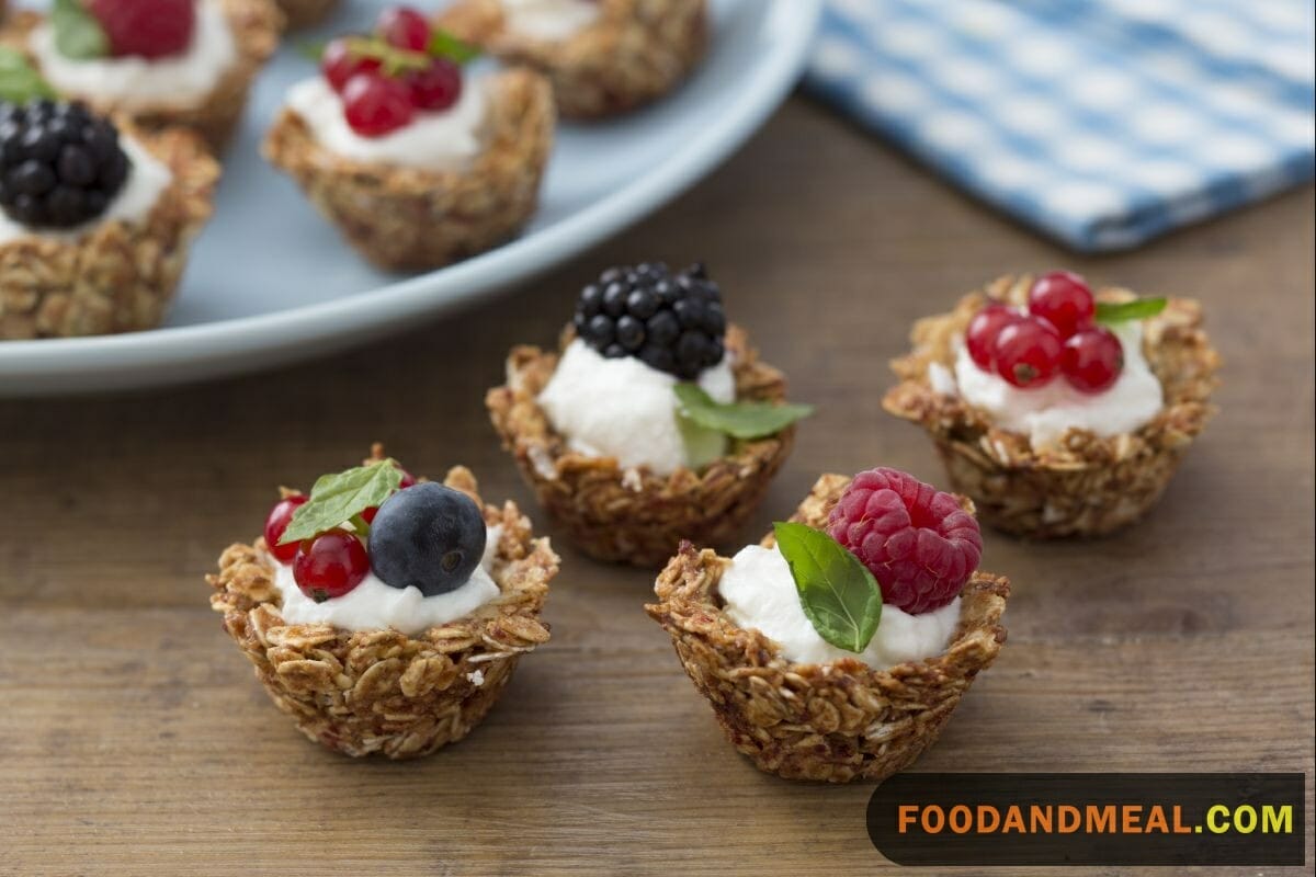 Oatmeal Cookie Yoghurt Cup