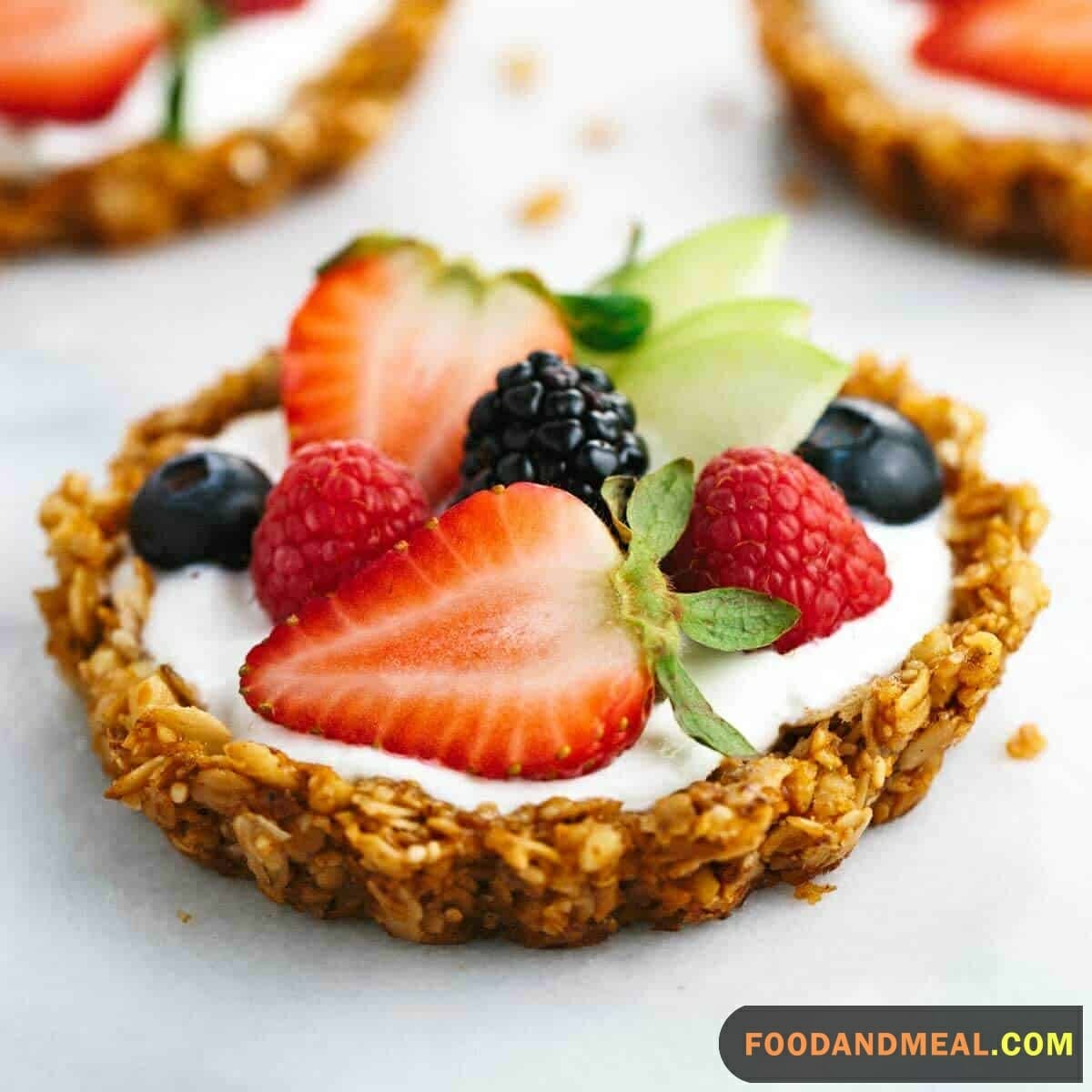 Oatmeal Cookie Yoghurt Cup