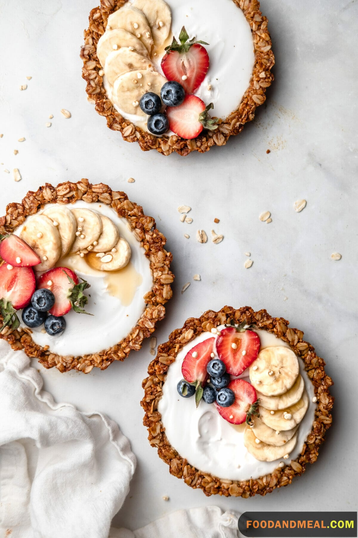 Oatmeal Cookie Yoghurt Cups