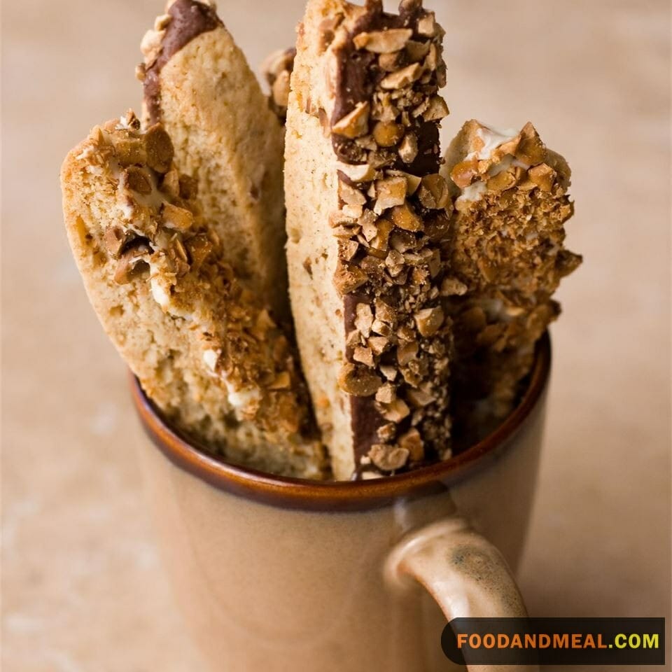 Chocolate Hazelnut Biscotti.