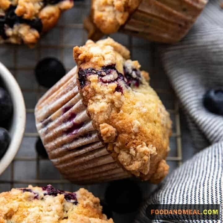  Blueberry Crumble