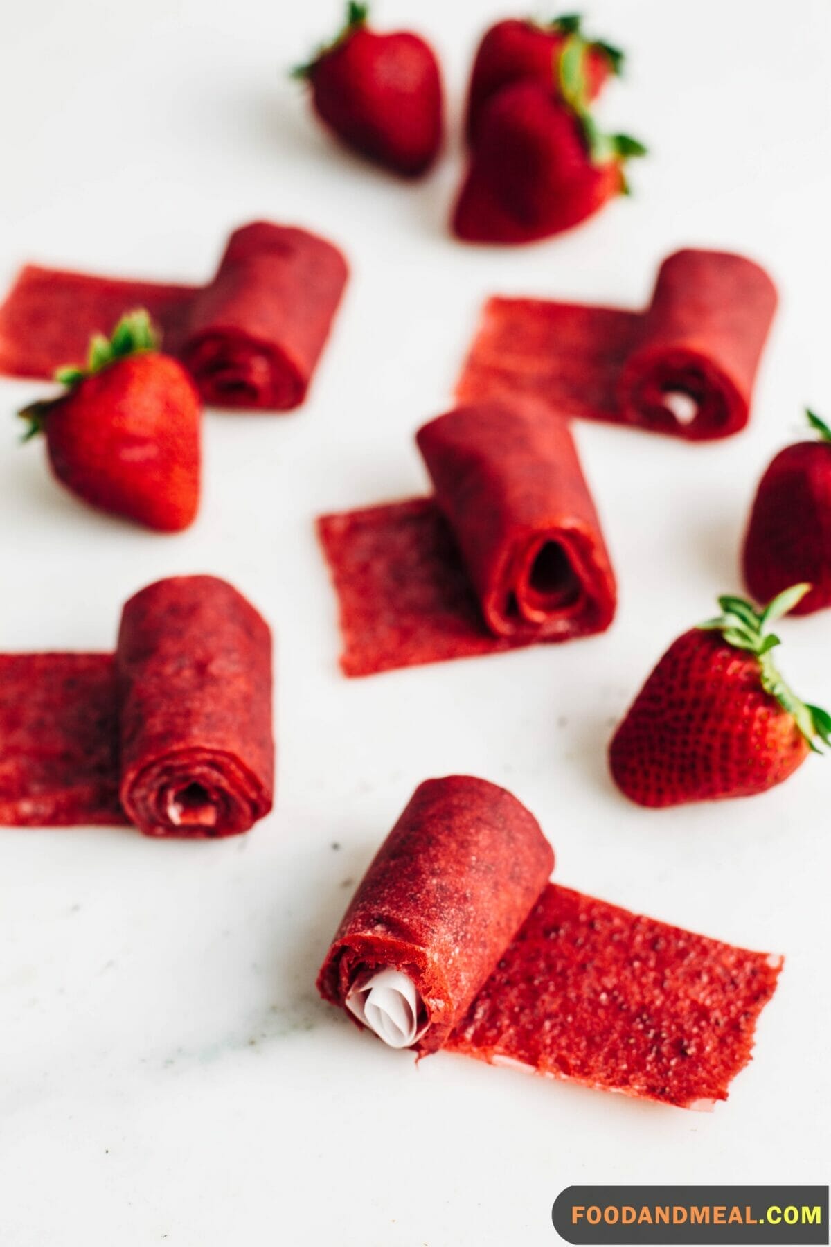  Strawberry Fruit Roll Ups