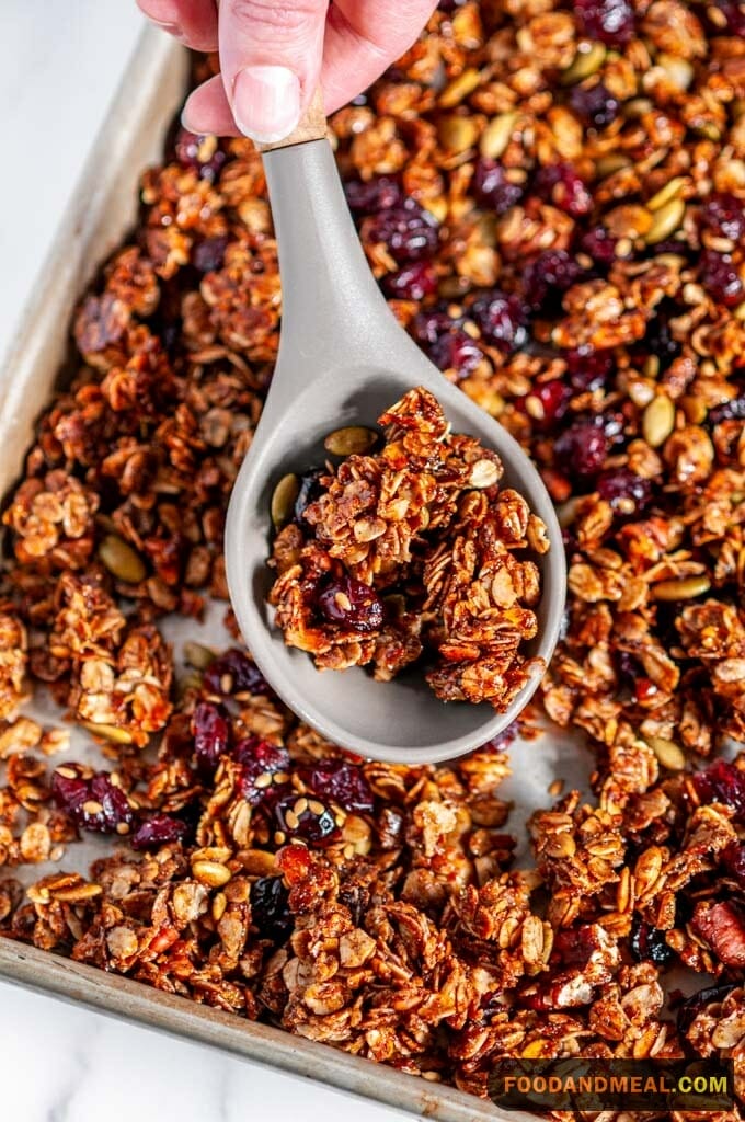 Cranberry Pecan Granola