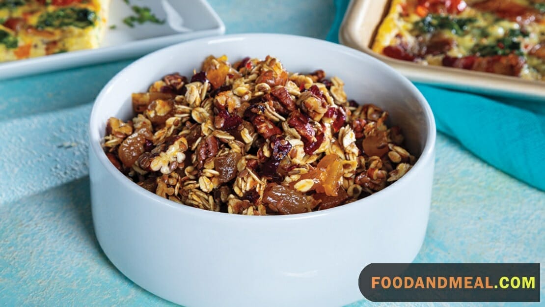 Cranberry Pecan Granola 