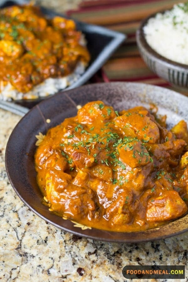 Coconut Chicken Curry.
