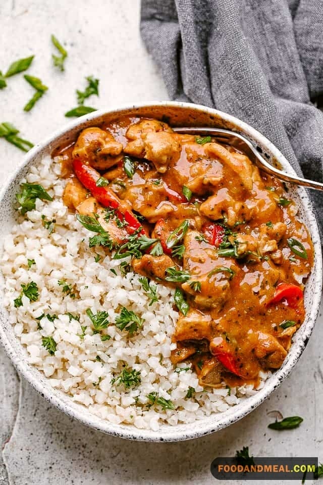 Coconut Chicken Curry.