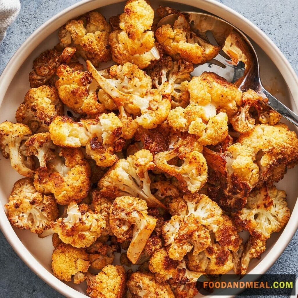 Roasted cauliflower