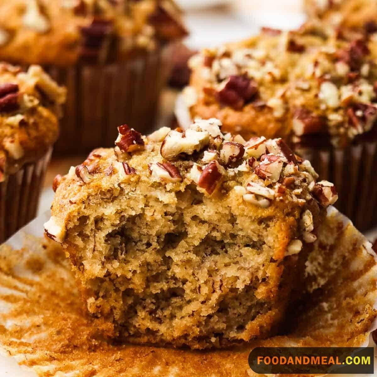 Banana Pecan Muffin