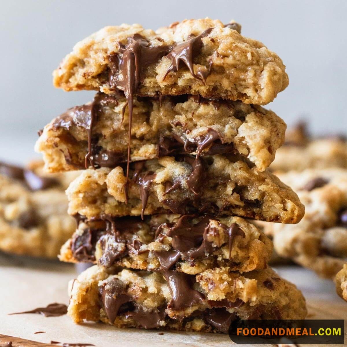 Chocolate Chip Oatmeal Cookies