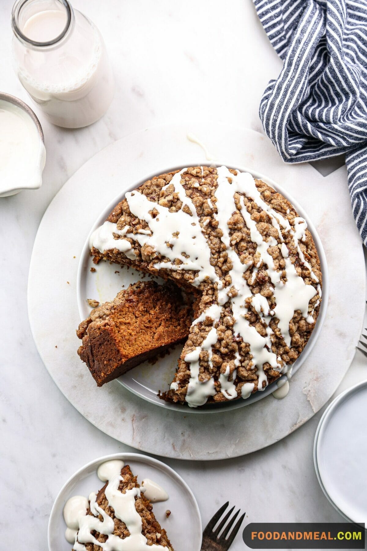 Cranberry Vanilla Coffee Cake