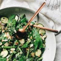 Easy-To-Make Asparagus Salad With Feta And Almonds 1