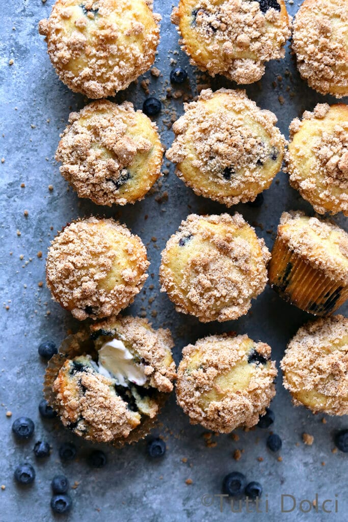 Best way to make Blueberry Crumble Muffin