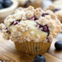 Best way to make Blueberry Crumble Muffin 1