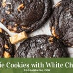 Homemade Brownie Cookies With White Chocolate With 8 Easy Steps