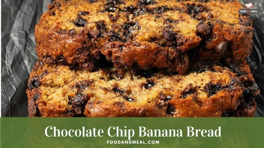 Indulgent Chocolate Chip Banana Bread: A Sweet Delight 2