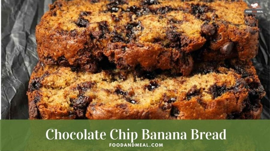 11 steps to make Lighter Chocolate Chip Banana Bread 1