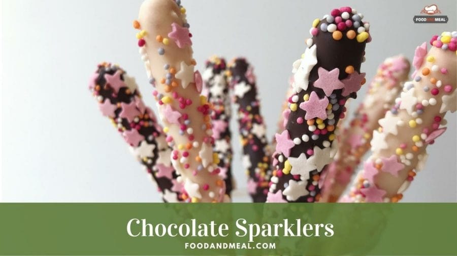 Best way to make Chocolate Sparklers at home