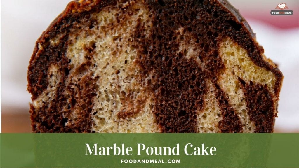 Delicious Marble Pound Cake