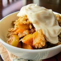 How to make Apple Crisp with Oatmeal Cookie Crumble 2 How to make Apple Crisp with Oatmeal Cookie Crumble 1