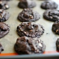 Homemade Brownie Cookies with White Chocolate with 8 easy steps 1