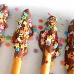 Best way to make Chocolate Sparklers at home 8