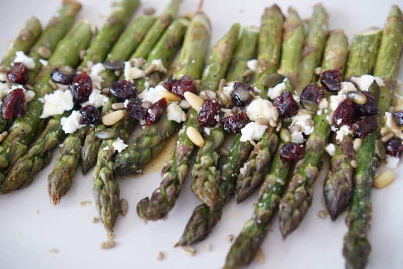 Easy-to-make Asparagus Salad With Feta And Almonds