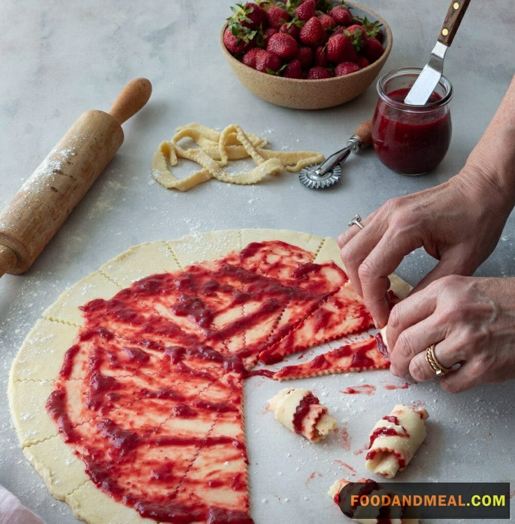 Strawberry Rugelache