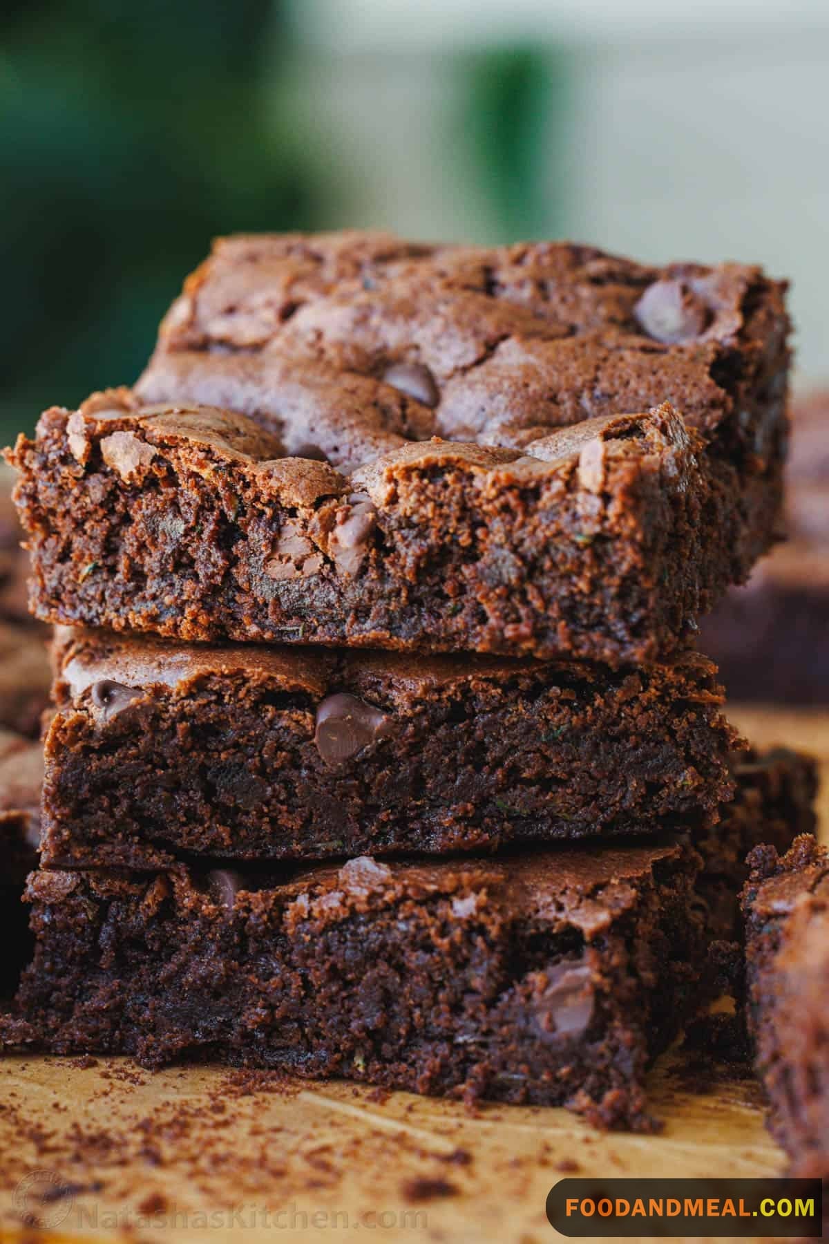 Zucchini Chocolate Brownies