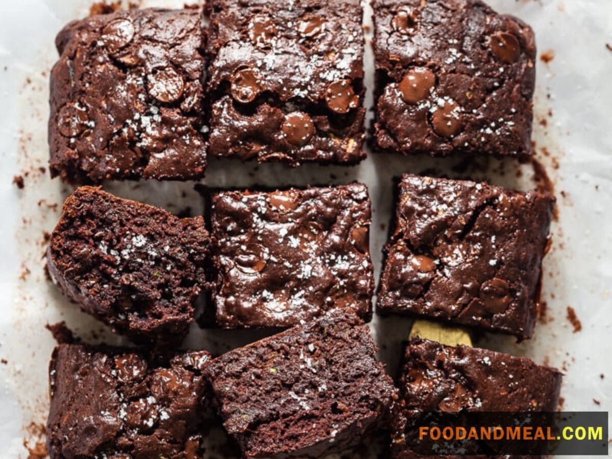 Zucchini Chocolate Brownies