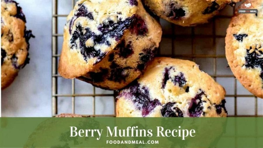 Strawberry And Blueberry Muffins