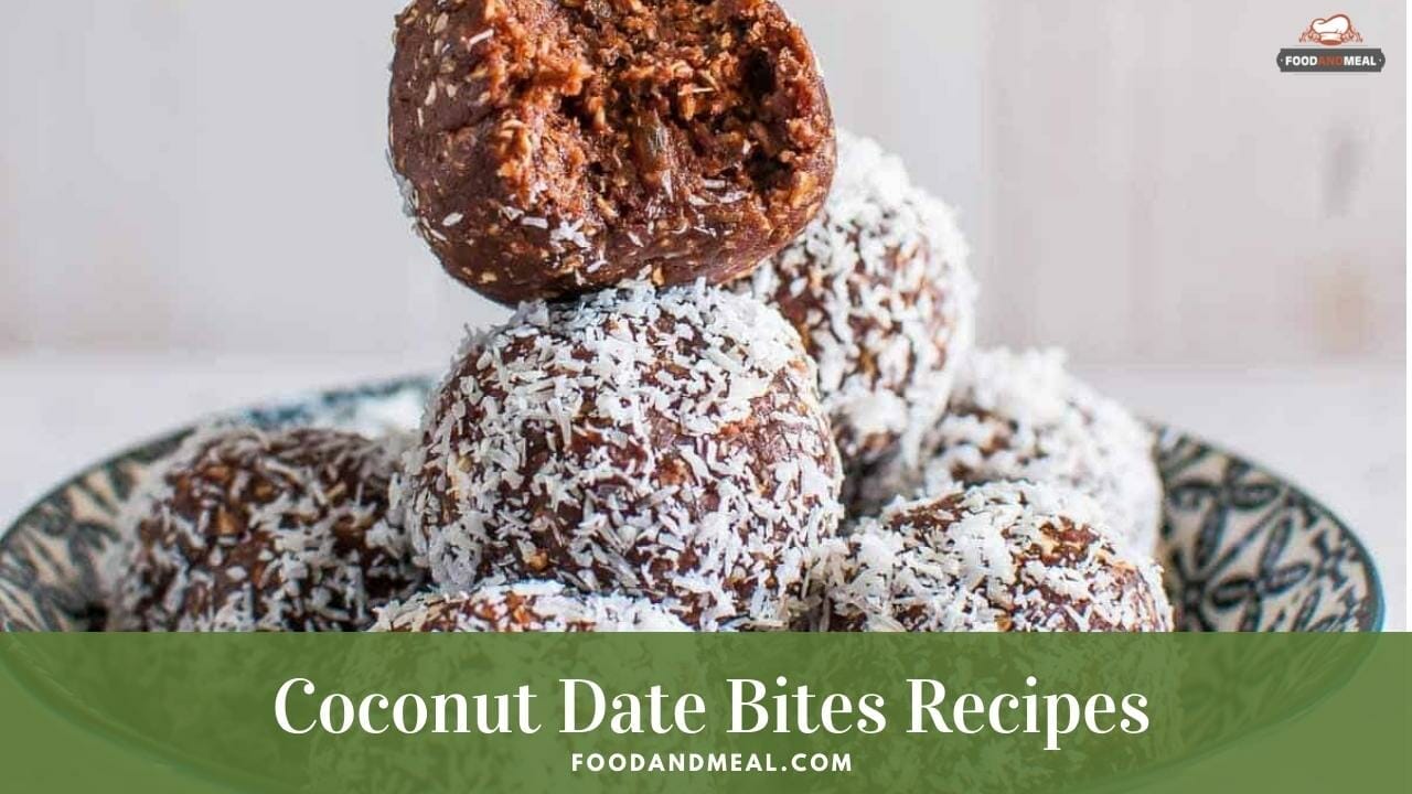 How To Make Delicious Coconut Date Bites