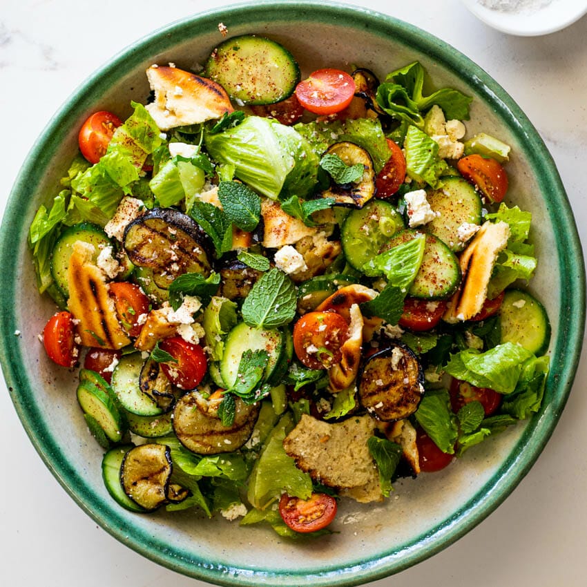 Best way to cook Fattoush Salad