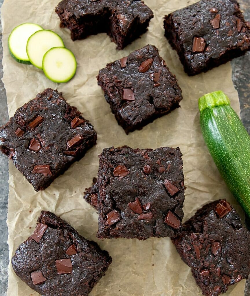 Easy-To-Make Zucchini Chocolate Brownies