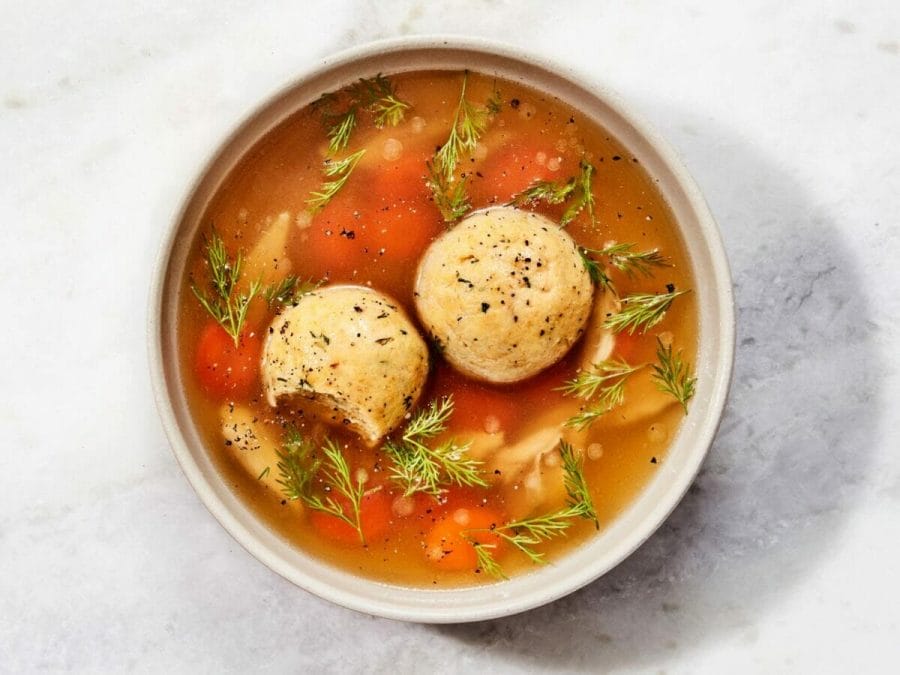Sephardic Matzo Ball Soup Recipe