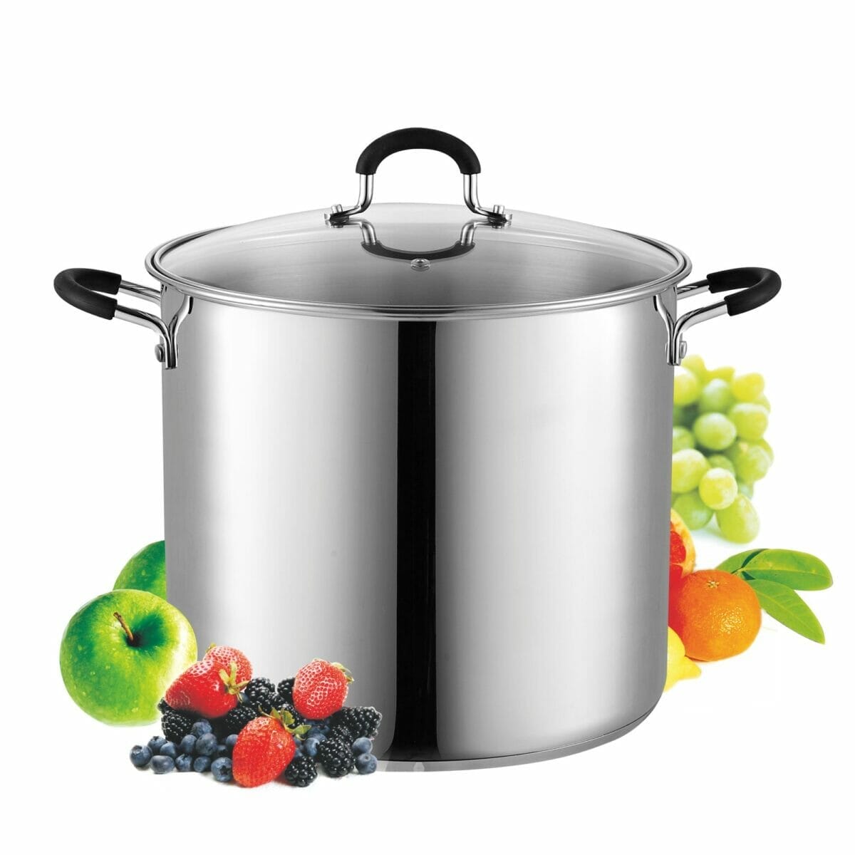 Cook N Home 12-Quart Stainless Steel Stockpot With Lid